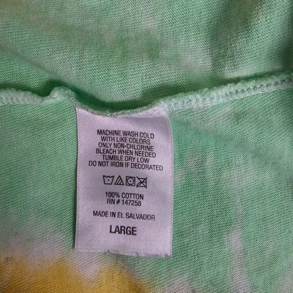 Simply Southern Tie-Dye Hoodie Sunflower Graphic Pullover Sweatshirt Size Large - Picture 11 of 14